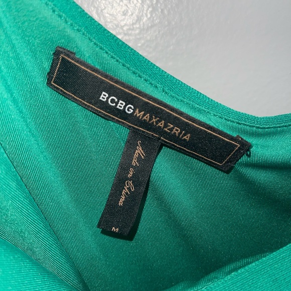 BCBG Max Azria emerald maxi dress - Picture 3 of 3